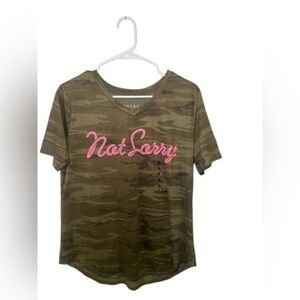 Awake Green and Brown Camouflage Crew Neck Short Sleeve T-Shirt♥️
